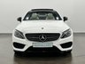 USED 2017 17 MERCEDES-BENZ C-CLASS 2.0 C300 AMG Line (Premium Plus) Coupe 2dr Petrol G-Tronic+ Euro 6 (s/s) (245 ps) Extremely Stylish Mercedes - Benz C300 Euro 6 245 BHP, High Gloss Polar White, Porcelain Leather Interior, Heads up display,Cruise Control,  Panoramic Glass Slide Roof,