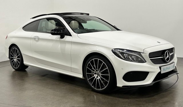 2017 17 Mercedes-Benz C-Class 2.0 C300 AMG Line (Premium Plus) Coupe 2dr Petrol G-Tronic+ Euro 6 (s/s) (245 ps)