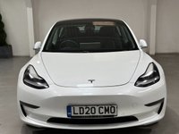 USED 2020 20 TESLA Model 3 (Dual Motor) Long Range Saloon 4dr Electric Auto 4WDE (346 ps) 