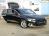 USED 2020 70 AUDI A3 1.0 TFSI 30 Sport Sportback 5dr Petrol Manual Euro 6 (s/s) (110 ps) Finished BRILLIANT BLACK with contrasting BLACK LEATHER trim. This fantastic facelift model is dripping with tech and desirability. It combines a great interior with a refined driving experience. Features include Virtual Dash, Apple Play, Sat Nav, DAB radio, Rear Park Sensors, B/Tooth Cruise Control, Leather, 2 Keys, 17" Alloys and much more. Dealer Serviced at 29503 miles and at 38211 miles.