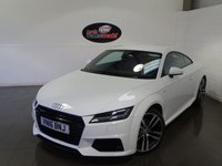 USED 2016 AUDI TT 2.0 TFSI S line Coupe 3dr Petrol S Tronic quattro Euro 6 (s/s) (230 ps) SAT NAV S/SPORTS SEATS CRUISE B AND O PARK SENSORS