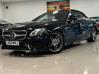 USED 2020 20 MERCEDES-BENZ E-CLASS 2.0 E350 AMG Line Cabriolet 2dr Petrol G-Tronic+ Euro 6 (s/s) (313 ps) STUNNING E350 313 BHP + DIGITAL DASH+ WIDESCREEN + AIRSCARF