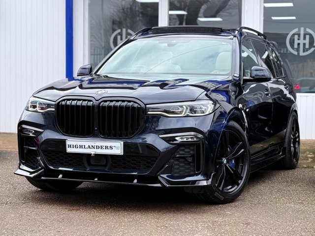 2021 21 BMW X7 3.0 40D MHT M SPORT BLACK PACK PANORAMIC ROOF 360 CAMERA HEAD UP SUV 5DR DIESEL HYBRID AUTO XDRIVE EURO 6 (S/S) (340 PS) 7 SEATS