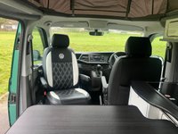 USED 2021 21 VOLKSWAGEN TRANSPORTER 4 BERTH LUXURY CAMPERVAN DSG AUTOMATIC WITH TAILGATE  FULLY UPHOLSTERED SEATS