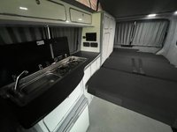 USED 2021 21 VOLKSWAGEN TRANSPORTER 4 BERTH LUXURY CAMPERVAN DSG AUTOMATIC WITH TAILGATE  FULLY UPHOLSTERED SEATS