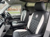 USED 2021 21 VOLKSWAGEN TRANSPORTER 4 BERTH LUXURY CAMPERVAN DSG AUTOMATIC WITH TAILGATE  FULLY UPHOLSTERED SEATS