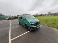 USED 2021 21 VOLKSWAGEN TRANSPORTER 4 BERTH LUXURY CAMPERVAN DSG AUTOMATIC WITH TAILGATE  FULLY UPHOLSTERED SEATS