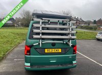USED 2021 21 VOLKSWAGEN TRANSPORTER 4 BERTH LUXURY CAMPERVAN DSG AUTOMATIC WITH TAILGATE  FULLY UPHOLSTERED SEATS