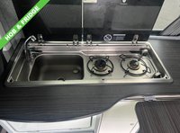 USED 2021 21 VOLKSWAGEN TRANSPORTER 4 BERTH LUXURY CAMPERVAN DSG AUTOMATIC WITH TAILGATE  FULLY UPHOLSTERED SEATS