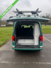 USED 2021 21 VOLKSWAGEN TRANSPORTER 4 BERTH LUXURY CAMPERVAN DSG AUTOMATIC WITH TAILGATE  FULLY UPHOLSTERED SEATS