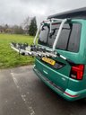 USED 2021 21 VOLKSWAGEN TRANSPORTER 4 BERTH LUXURY CAMPERVAN DSG AUTOMATIC WITH TAILGATE  FULLY UPHOLSTERED SEATS