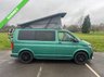 USED 2021 21 VOLKSWAGEN TRANSPORTER 4 BERTH LUXURY CAMPERVAN DSG AUTOMATIC WITH TAILGATE  FULLY UPHOLSTERED SEATS