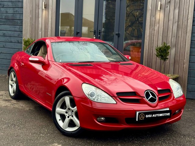 2007 57 Mercedes-Benz Slk 1.8 SLK200 Kompressor Convertible 2dr Petrol Automatic (211 g/km, 163 bhp)