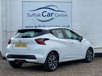 USED 2017 67 NISSAN MICRA 0.9 IG-T Acenta Hatchback 5dr Petrol Manual Euro 6 (s/s) (90 ps) www.suffolkcarcentre.co.uk - Located at Lowestoft