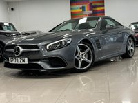 USED 2017 17 MERCEDES-BENZ SL 3.0 SL400 V6 AMG Line Roadster 2dr Petrol G-Tronic+ Euro 6 (s/s) (367 ps) 1 OWNER FROM NEW ONLY 7K MILES + EXTEREMLY RARE 7,000 MILES SL!