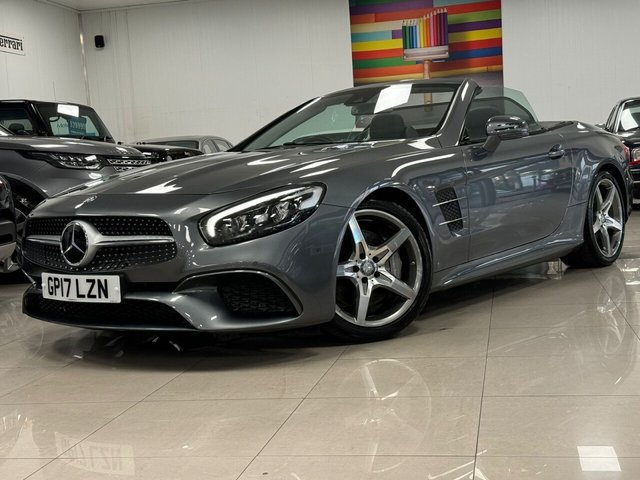 2017 17 Mercedes-Benz Sl 3.0 SL400 V6 AMG Line Roadster 2dr Petrol G-Tronic+ Euro 6 (s/s) (367 ps)