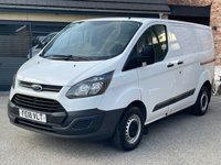 USED 2018 18 FORD TRANSIT CUSTOM 2.0 TDCi 290 Panel Van 5dr Diesel Manual L1 H1 (157 g/km, 104 bhp) 1 OWNER FSH 6 MONTHS WARRANTY