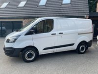 USED 2018 18 FORD TRANSIT CUSTOM 2.0 TDCi 290 Panel Van 5dr Diesel Manual L1 H1 (157 g/km, 104 bhp) 1 OWNER FSH 6 MONTHS WARRANTY