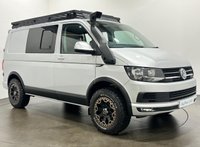 USED 2016 16 VOLKSWAGEN TRANSPORTER 2.0 TDI T30 BlueMotion Tech Highline Panel Van 5dr Diesel Manual FWD SWB Euro 5 (s/s) (140 ps) Adventure Transporter 2.0 TDI Highline, Black Rhino Alloy Wheels , Roof Rack , Side Snorkel , 5 Seater, Airconditioning , Cruise Control