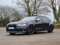 USED 2014 14 AUDI RS6 AVANT 4.0 TFSI V8 Estate 5dr Petrol Tiptronic quattro Euro 5 (s/s) (560 ps) FSH|PANROOF|HEATEDFRONT+REAR