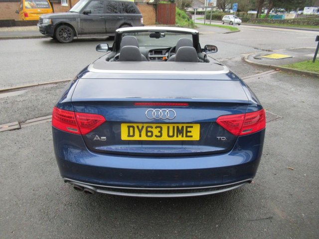 2013 AUDI A5 CABRIOLET 2.0 TDI S line Special Edition Convertible 2dr Diesel Manual Euro 5 (s/s) (177 ps) - Photo 9