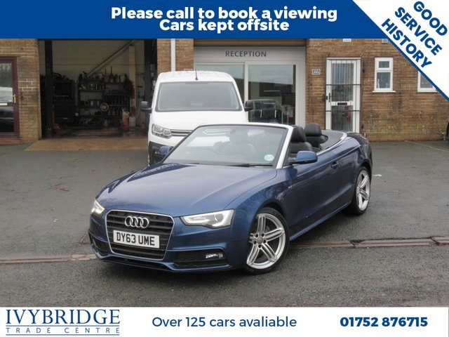 2013 AUDI A5 CABRIOLET 2.0 TDI S line Special Edition Convertible 2dr Diesel Manual Euro 5 (s/s) (177 ps)
