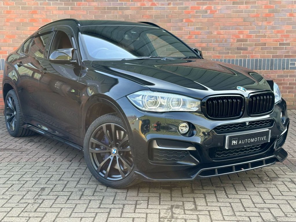 USED 2016 J BMW X6 3.0 M50d SUV 5dr Diesel Auto xDrive Euro 6 (s/s) (381 ps) SOFT CLOSE|HARMAN/KARDON SOUND