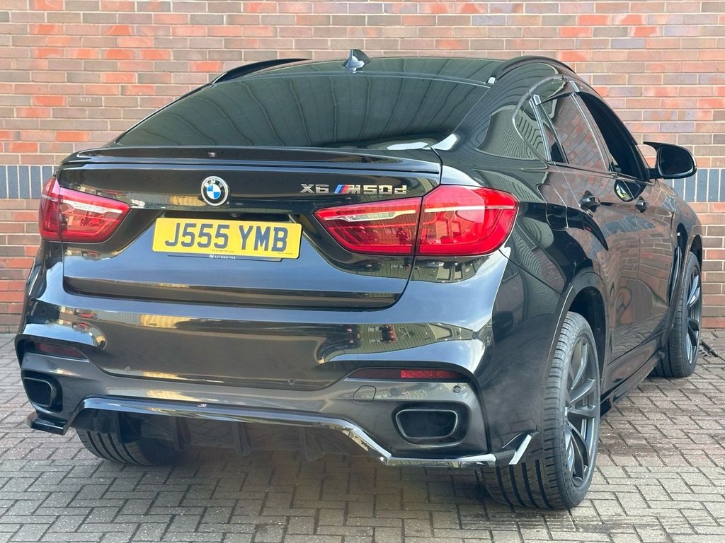USED 2016 J BMW X6 3.0 M50d SUV 5dr Diesel Auto xDrive Euro 6 (s/s) (381 ps) SOFT CLOSE|HARMAN/KARDON SOUND