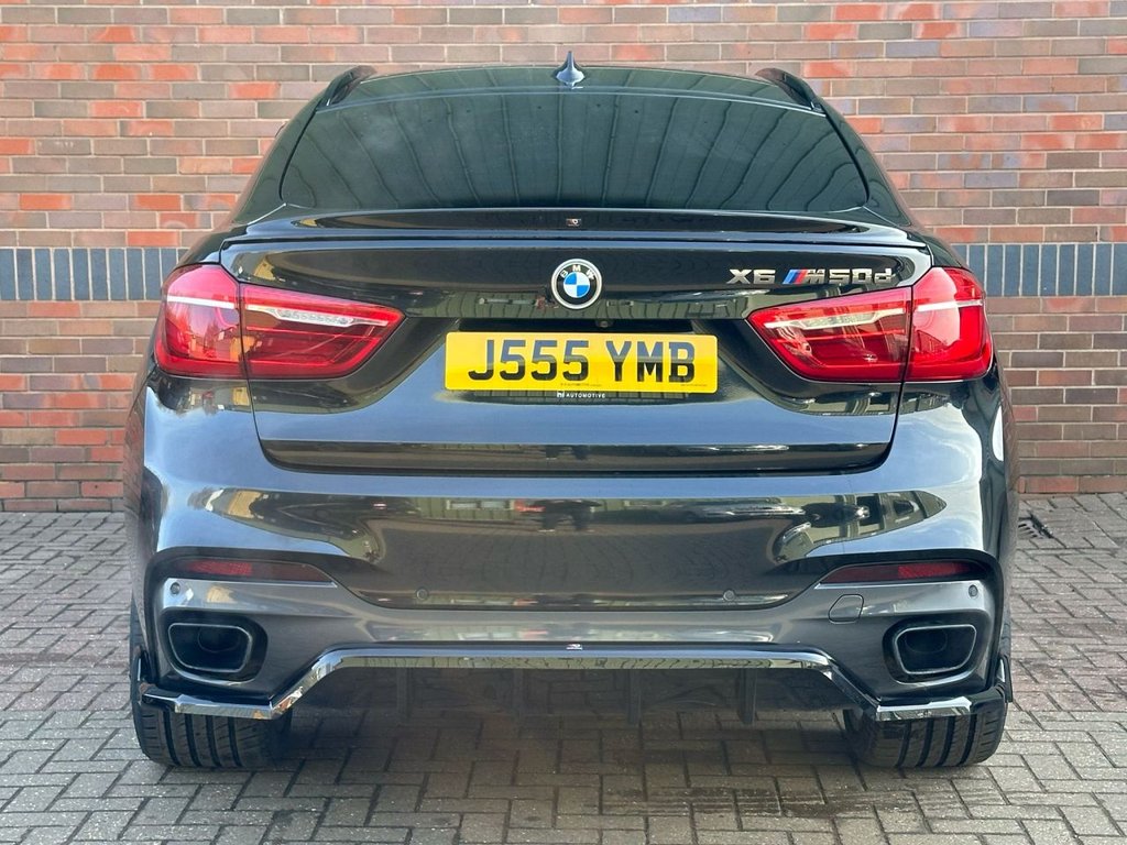 USED 2016 J BMW X6 3.0 M50d SUV 5dr Diesel Auto xDrive Euro 6 (s/s) (381 ps) SOFT CLOSE|HARMAN/KARDON SOUND