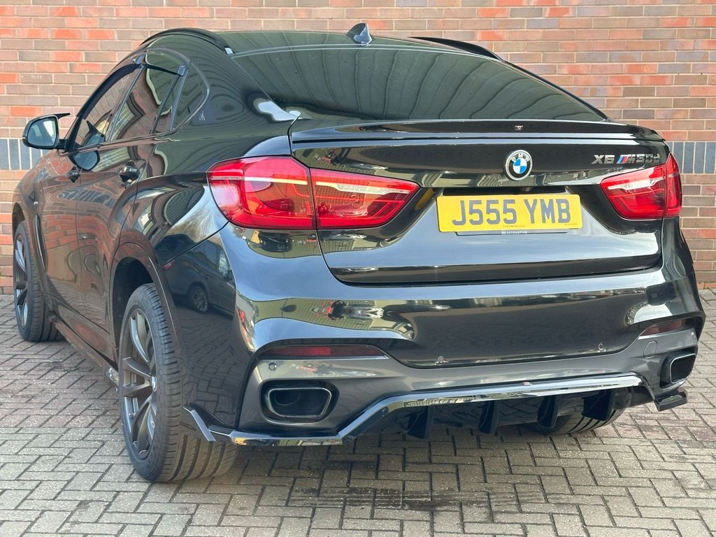 USED 2016 J BMW X6 3.0 M50d SUV 5dr Diesel Auto xDrive Euro 6 (s/s) (381 ps) SOFT CLOSE|HARMAN/KARDON SOUND