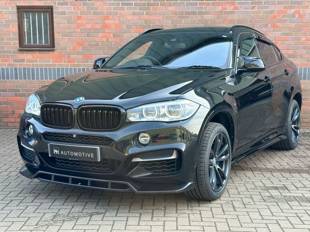 USED 2016 J BMW X6 3.0 M50d SUV 5dr Diesel Auto xDrive Euro 6 (s/s) (381 ps) SOFT CLOSE|HARMAN/KARDON SOUND