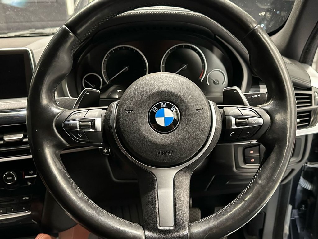 USED 2016 J BMW X6 3.0 M50d SUV 5dr Diesel Auto xDrive Euro 6 (s/s) (381 ps) SOFT CLOSE|HARMAN/KARDON SOUND