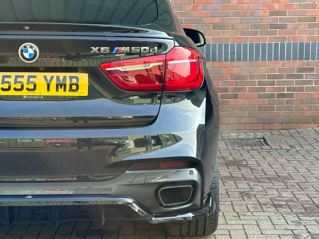 USED 2016 J BMW X6 3.0 M50d SUV 5dr Diesel Auto xDrive Euro 6 (s/s) (381 ps) SOFT CLOSE|HARMAN/KARDON SOUND