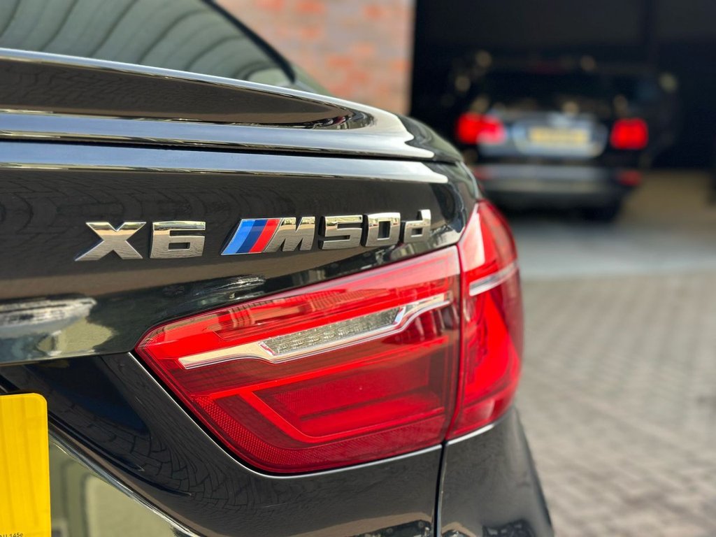USED 2016 J BMW X6 3.0 M50d SUV 5dr Diesel Auto xDrive Euro 6 (s/s) (381 ps) SOFT CLOSE|HARMAN/KARDON SOUND