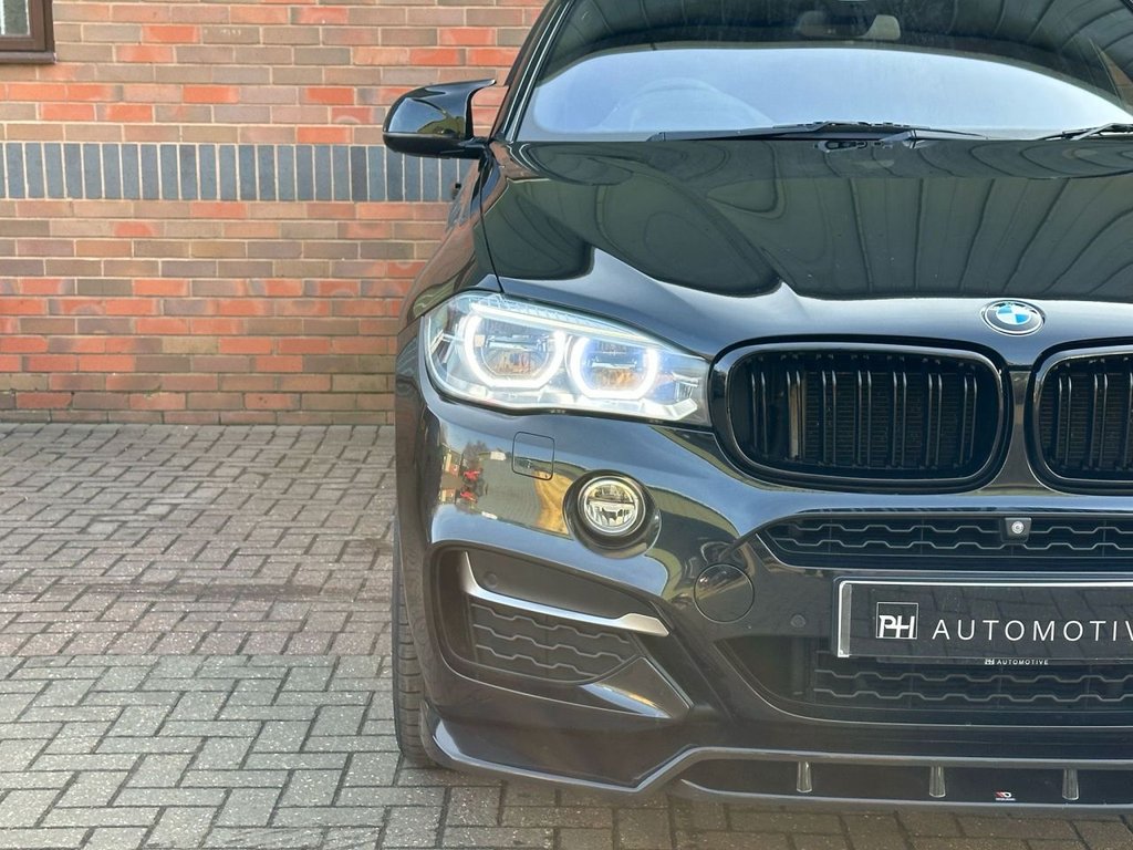 USED 2016 J BMW X6 3.0 M50d SUV 5dr Diesel Auto xDrive Euro 6 (s/s) (381 ps) SOFT CLOSE|HARMAN/KARDON SOUND