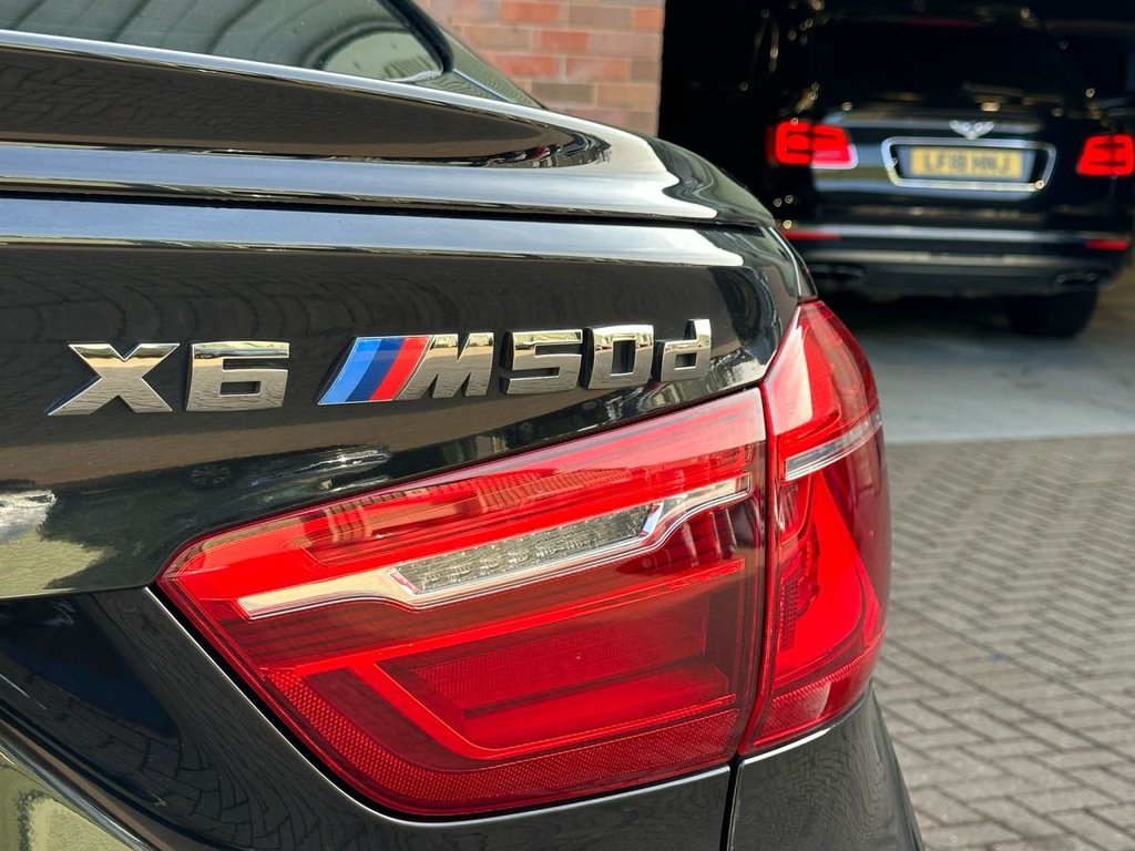 USED 2016 J BMW X6 3.0 M50d SUV 5dr Diesel Auto xDrive Euro 6 (s/s) (381 ps) SOFT CLOSE|HARMAN/KARDON SOUND