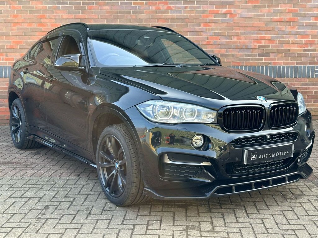 USED 2016 J BMW X6 3.0 M50d SUV 5dr Diesel Auto xDrive Euro 6 (s/s) (381 ps) SOFT CLOSE|HARMAN/KARDON SOUND