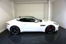 USED 2014 64 JAGUAR F-TYPE 3.0 V6 S Coupe 2dr Petrol Auto Euro 5 (s/s) (380 ps)-Factory Extras Worth &pound;5,705-2 Former Keepers-9 Main Dealer Jaguar Services-Finished In Polaris White-Black Leather Upholstery-20