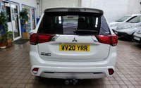 USED 2020 20 MITSUBISHI OUTLANDER 2.4h TwinMotor 13.8kWh Dynamic SUV 5dr Petrol Plug-in Hybrid CVT 4WD Euro 6 (s/s) (224 ps) 4WD APP SAT NAV HEATED LEATHER SEATS CRUISE CONTROL REAR VIEW CAMERA 1 OWNER EXCELLENT SERVICE HISTORY WARRANTY
