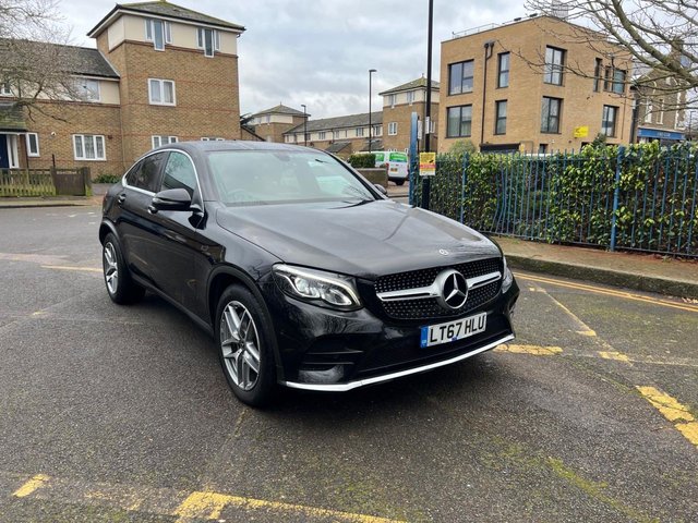 2017 67 MERCEDES-BENZ GLC 2.1 GLC220d AMG Line Coupe 5dr Diesel G-Tronic 4MATIC Euro 6 (s/s) (170 ps) Reverse Camera, Sat Nav