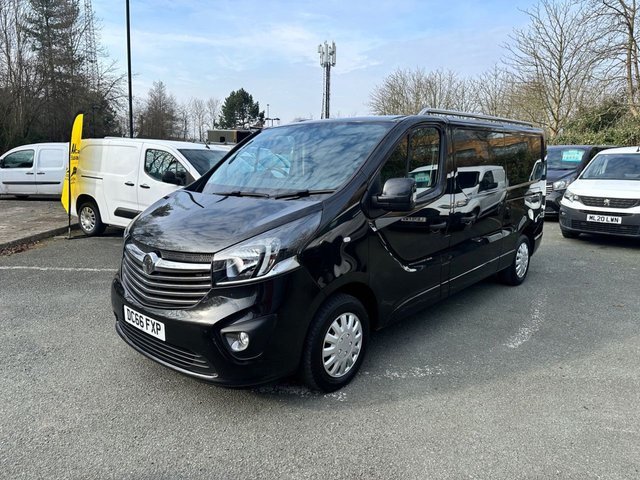 2016 66 Vauxhall Vivaro 1.6 CDTi 2900 BiTurbo Sportive Panel Van 5dr Diesel Manual L2 H1 Euro 6 (s/s) (125 ps)