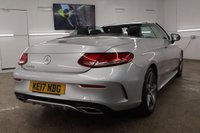 USED 2017 17 MERCEDES-BENZ C-CLASS 2.1 C220d AMG Line Cabriolet 2dr Diesel G-Tronic+ Euro 6 (s/s) (170 ps) 