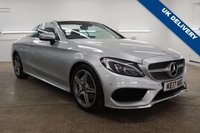USED 2017 17 MERCEDES-BENZ C-CLASS 2.1 C220d AMG Line Cabriolet 2dr Diesel G-Tronic+ Euro 6 (s/s) (170 ps) 