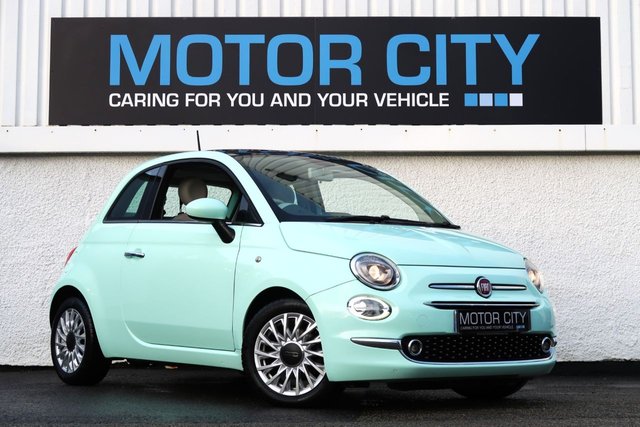 2016 16 FIAT 500 1.2 Lounge Hatchback 3dr Petrol Dualogic Euro 6 (s/s) (69 bhp) VERY RARE AUTOMATIC MODEL
