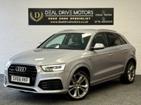 USED 2016 66 AUDI Q3 2.0 TDI S line Plus SUV 5dr Diesel S Tronic quattro Euro 6 (s/s) (150 ps) Only 1 previous owner