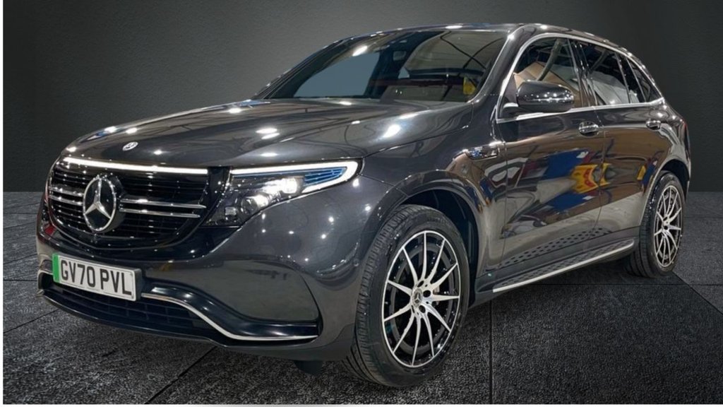 USED 2020 70 MERCEDES-BENZ EQC EQC 400 80kWh AMG Line SUV 5dr Electric Auto 4MATIC (408 ps) APPLE CARPLAY+R/CAM+DRIVER ASSIST