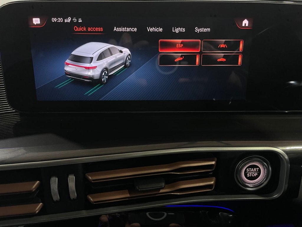 USED 2020 70 MERCEDES-BENZ EQC EQC 400 80kWh AMG Line SUV 5dr Electric Auto 4MATIC (408 ps) APPLE CARPLAY+R/CAM+DRIVER ASSIST