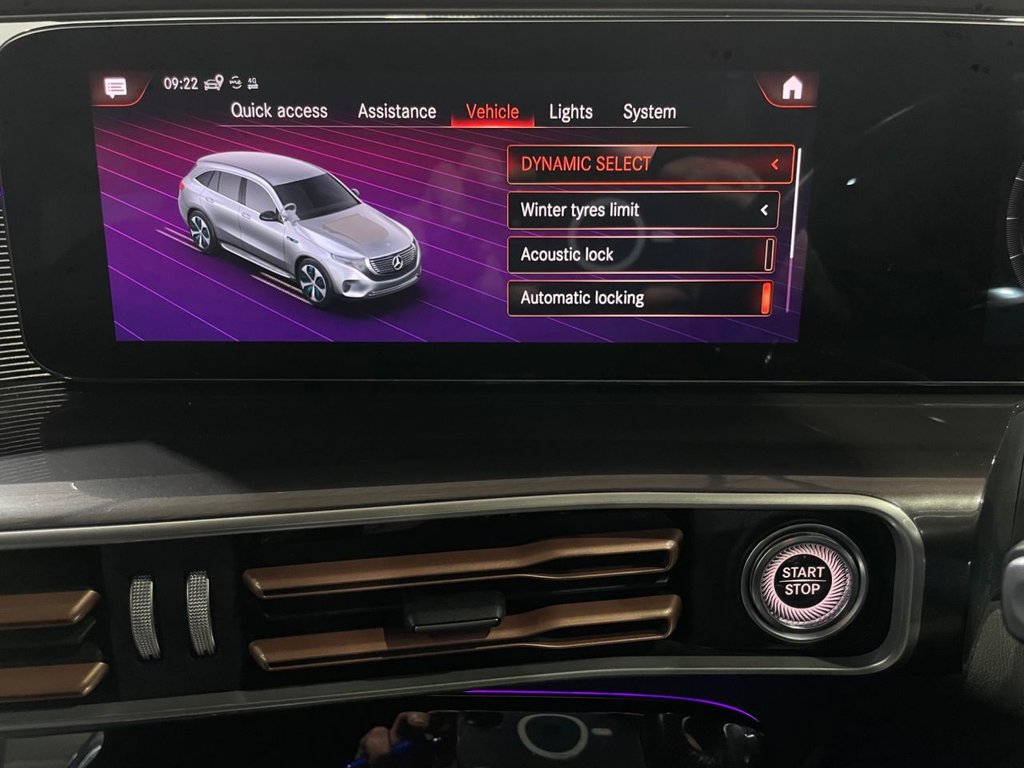 USED 2020 70 MERCEDES-BENZ EQC EQC 400 80kWh AMG Line SUV 5dr Electric Auto 4MATIC (408 ps) APPLE CARPLAY+R/CAM+DRIVER ASSIST