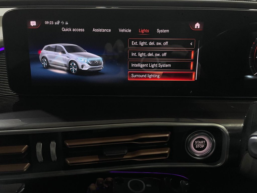 USED 2020 70 MERCEDES-BENZ EQC EQC 400 80kWh AMG Line SUV 5dr Electric Auto 4MATIC (408 ps) APPLE CARPLAY+R/CAM+DRIVER ASSIST
