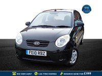 USED 2010 10 KIA PICANTO 1.0 1 Hatchback 5dr Petrol Manual (114 g/km, 60 bhp) &pound;35 Tax_Low Miles_1.0L_Petrol_Ulez